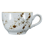 Vertex Cup, 8 oz., w/ Handle, Terra White