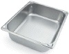 Vollrath Food Pan, Stainless, 1/2 size, 4" deep