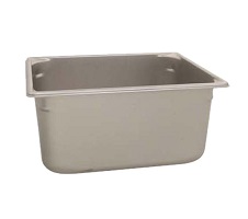 Vollrath Food Pan, Stainless, 1/2 size, 6" deep