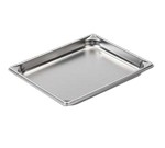 Vollrath Food Pan, Stainless, 1/2 size, 1-1/4" deep