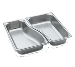 Vollrath "Wild" Pan, Stainless, Third-Size, 2.5" Deep