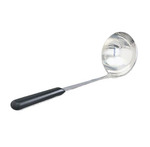 Vollrath Hollow Handled Buffetware Ladle, 4 oz., Stainless w/ Black Coating