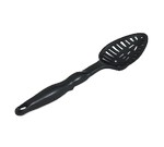 Vollrath Nylon Slotted Spoon, black, 13-1/4"