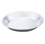 Vollrath Pie Plate, Aluminum, 9 3/4"xl 1/4"