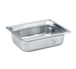 Vollrath Super Pan 3&reg;, Stainless, 1/2 size, 4" deep, perforated