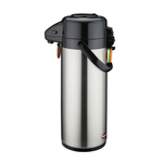 Winco Airpot, 3 Liter, Stainless Steel