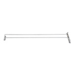 Winco Glass Hanger, 24", Wire, Chrome