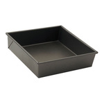 Winco Cake Pan, 8" x 8" x 2-1/4", Aluminized Steel