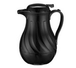 Winco 64 oz Insulated Beverage Server, BLACK