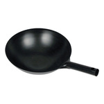 Winco Japanese Wok, 14" Diam., Black