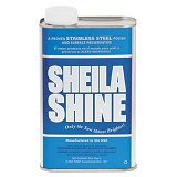 Sheila Shine Stainless Steel Cleaner & Polish, 1qt Can