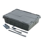 Vollrath Tote N Store Buffetware Box, GRAY